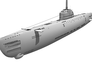 精细船只军事模型军舰 航母 潜水艇 (32)
